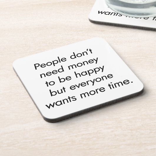 Meer tijd hard plastic Onderzetter (Linkerzijde)