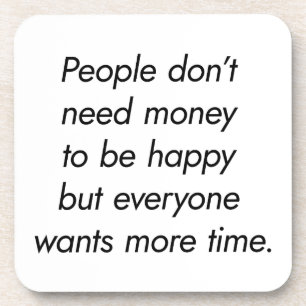 Meer tijd hard plastic Onderzetter