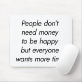 Meer Tijd Muis Pad Muismat (Met muis)