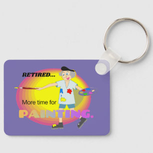 Meer tijd om te schilderen, sleutelhanger
