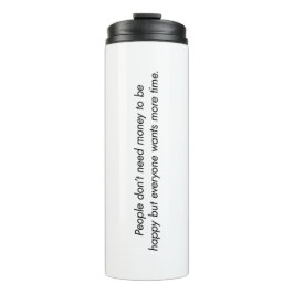 Meer tijd thermische getumbler thermosbeker