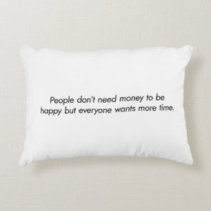 Meer tijd voor Accessoire Pillow Accent Kussen