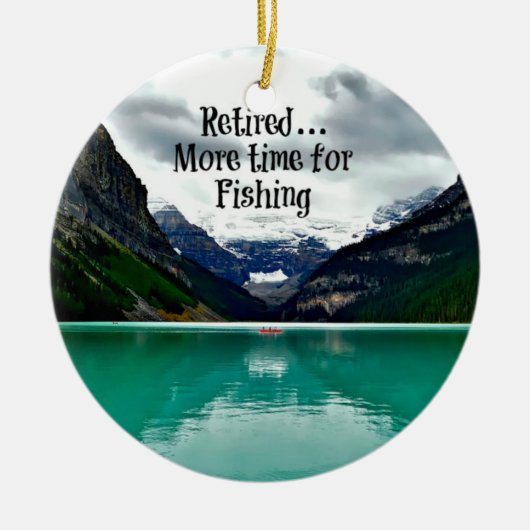 Meer tijd voor Gevist Keramisch Ornament (Voorkant)