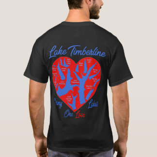 Meer Timberline, veel meren, één liefde T-shirt