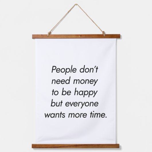 Meer time-houten wandtapijt hangend wandkleed (Voorkant)