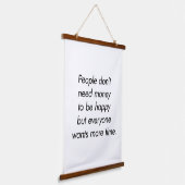 Meer time-houten wandtapijt hangend wandkleed (Gebogen)