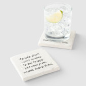 Meer Time Stone-Onderzetter Stenen Onderzetter (Zijkant)