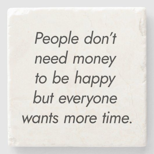 Meer Time Stone-Onderzetter Stenen Onderzetter (Voorkant)