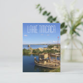 meer titicaca peru briefkaart (Staand voorkant)