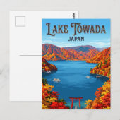 Meer Towada Japan Briefkaart (Voorkant / Achterkant)