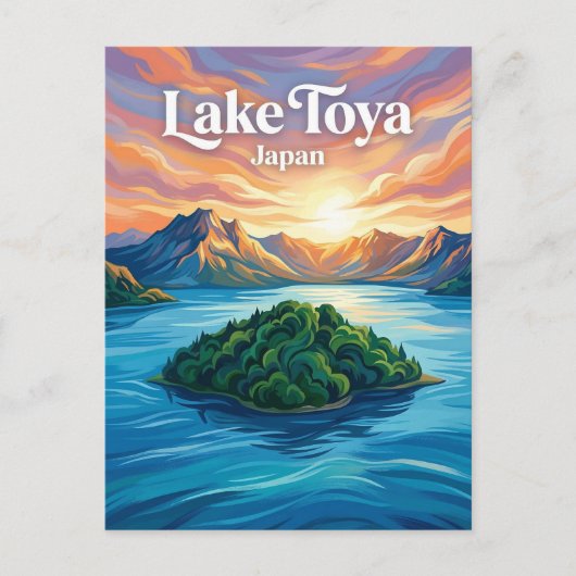 Meer Tōya Japan Briefkaart (Voorkant)
