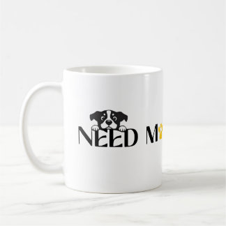 Meer Treats Nodig - Grappige Ontwerpen voor Huisdi Koffiemok