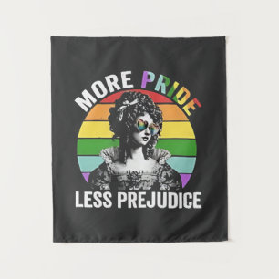 Meer trots, minder vooroordeel LGBT Gay Pride Maan Wandkleed