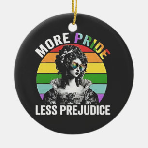 Meer trots, minder vooroordeel LGBT Gay Pride Mont Keramisch Ornament