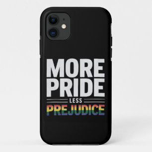 Meer trots minder vooroordeel Lgbt Gay Pride Month Case-Mate iPhone Case