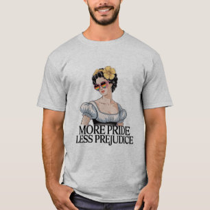 Meer trots minder vooroordeel LGBTQ trots bondgeno T-shirt