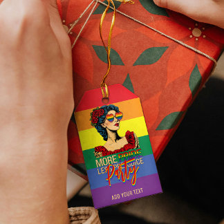 Meer trots, minder vooroordeel Pride Month LGBTQ Cadeaulabel