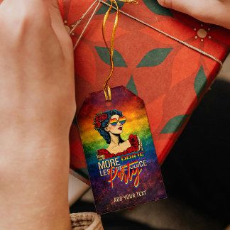 Meer trots, minder vooroordeel Pride Month LGBTQ Cadeaulabel