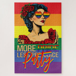 Meer trots, minder vooroordeel Pride Month LGBTQ Legpuzzel