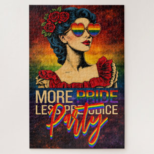 Meer trots, minder vooroordeel Pride Month LGBTQ Legpuzzel