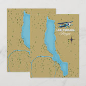 Meer Turkana Kenia (Voorkant / Achterkant)