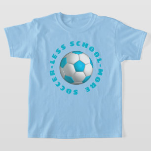 Meer Turkoois van het Voetbal T-shirt