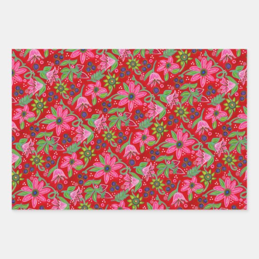 Meer Vakantie Cheer cadeau wrap sheets Inpakpapier Vel (Voorkant)