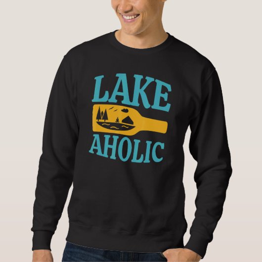 Meer van Aholic Drink het Levenmeer Trui (Voorkant)