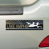 Meer van Amphib Aviation Bumpersticker (Op auto)