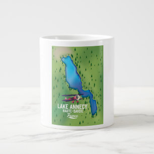 Meer van Annecy,Haute-Savoie ,Frankrijk Grote Koffiekop