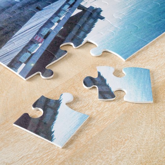 Meer van Annecy, Menthon Saint Bernard - Haute-Sav Legpuzzel (Zijkant)