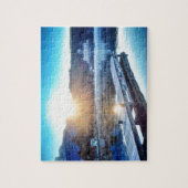 Meer van Annecy, Menthon Saint Bernard - Haute-Sav Legpuzzel (Verticaal)