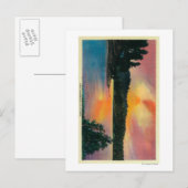 Meer van Arrowiad bij SunsetLake Arrowiad, CA Briefkaart (Voorkant / Achterkant)