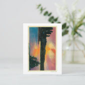 Meer van Arrowiad bij SunsetLake Arrowiad, CA Briefkaart (Staand voorkant)