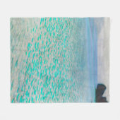 Meer van Atter, Gustav Klimt Fleece Deken (Voorkant (Horizontaal))