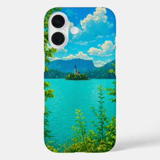 Meer van Bled iPhone 16 Hoesje