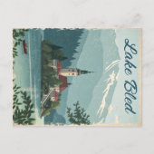  meer van Bled: Island Church Uitzicht Briefkaart (Voorkant)