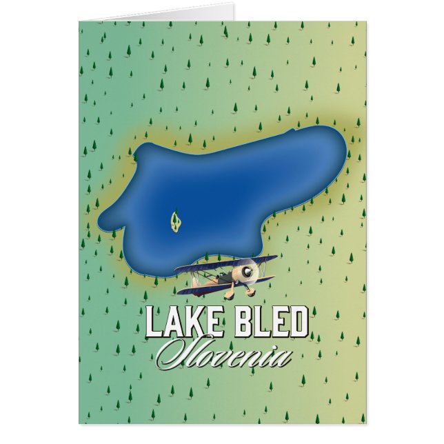 Meer van Bled Slovenië (Voorkant)