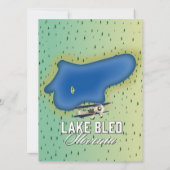 Meer van Bled Slovenië (Achterkant)