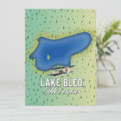 Meer van Bled Slovenië (Staand voorkant)