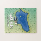 Meer van Bled Slovenië Legpuzzel (Horizontaal)