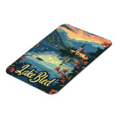 Meer van Bled Slovenië Magneet (Linkerzijde)