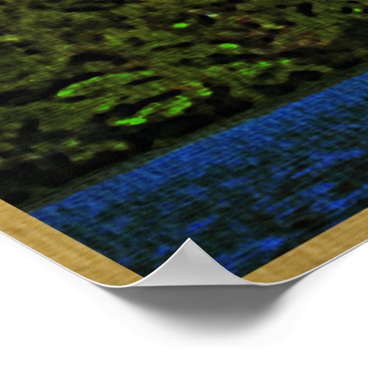 Meer van Bled Slovenië Poster (Hoek)