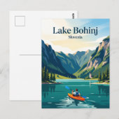 Meer van Bohinj, Slovenië Briefkaart (Voorkant / Achterkant)