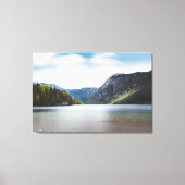 Meer van Bohinj, Slovenië Canvas Afdruk (Voorkant)