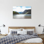 Meer van Bohinj, Slovenië Canvas Afdruk (Insitu (Slaapkamer))