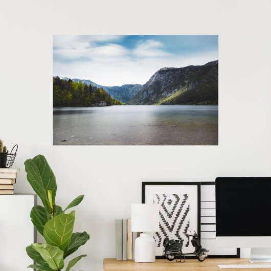 Meer van Bohinj, Slovenië Poster (Thuiskantoor)