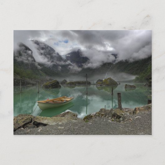 Meer van Bondhus Noorwegen Briefkaart (Voorkant)