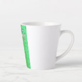 Meer van Bourget Frankrijk mooi reisposter Latte Mok (Rechts)