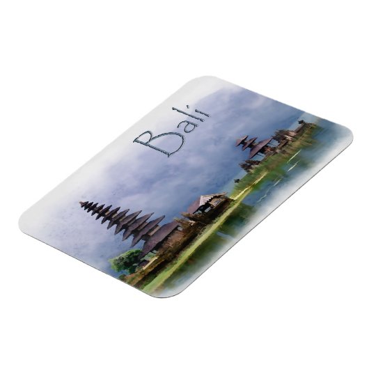 Meer van Bratanan Bali Indonesië Magneet (Linkerzijde)